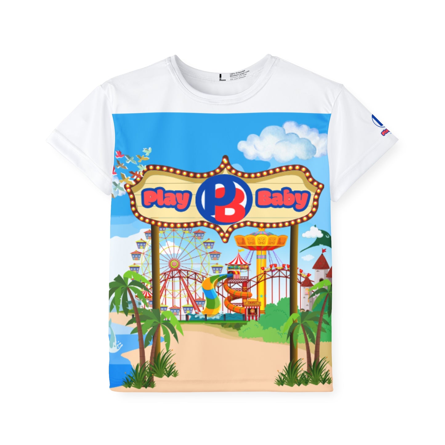 Play-Baby Kids Playful Jersey - Fun Carnival Design for Active Children