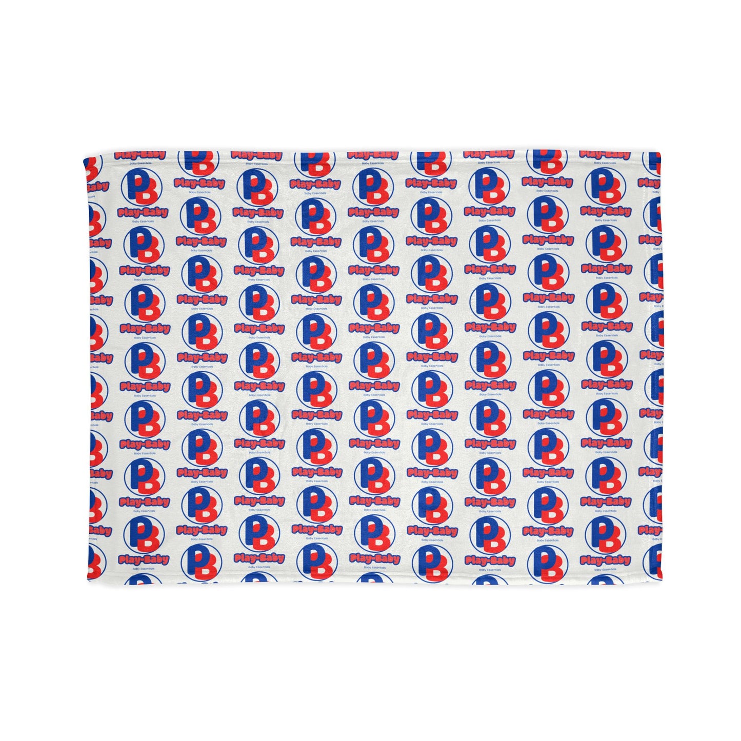 Play-Baby Polyester Throw Blanket with Playful Pattern