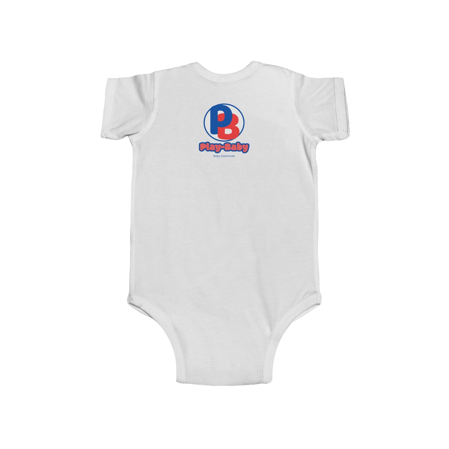 Cute Bear & Blocks Infant Bodysuit - Perfect Baby Shower Gift