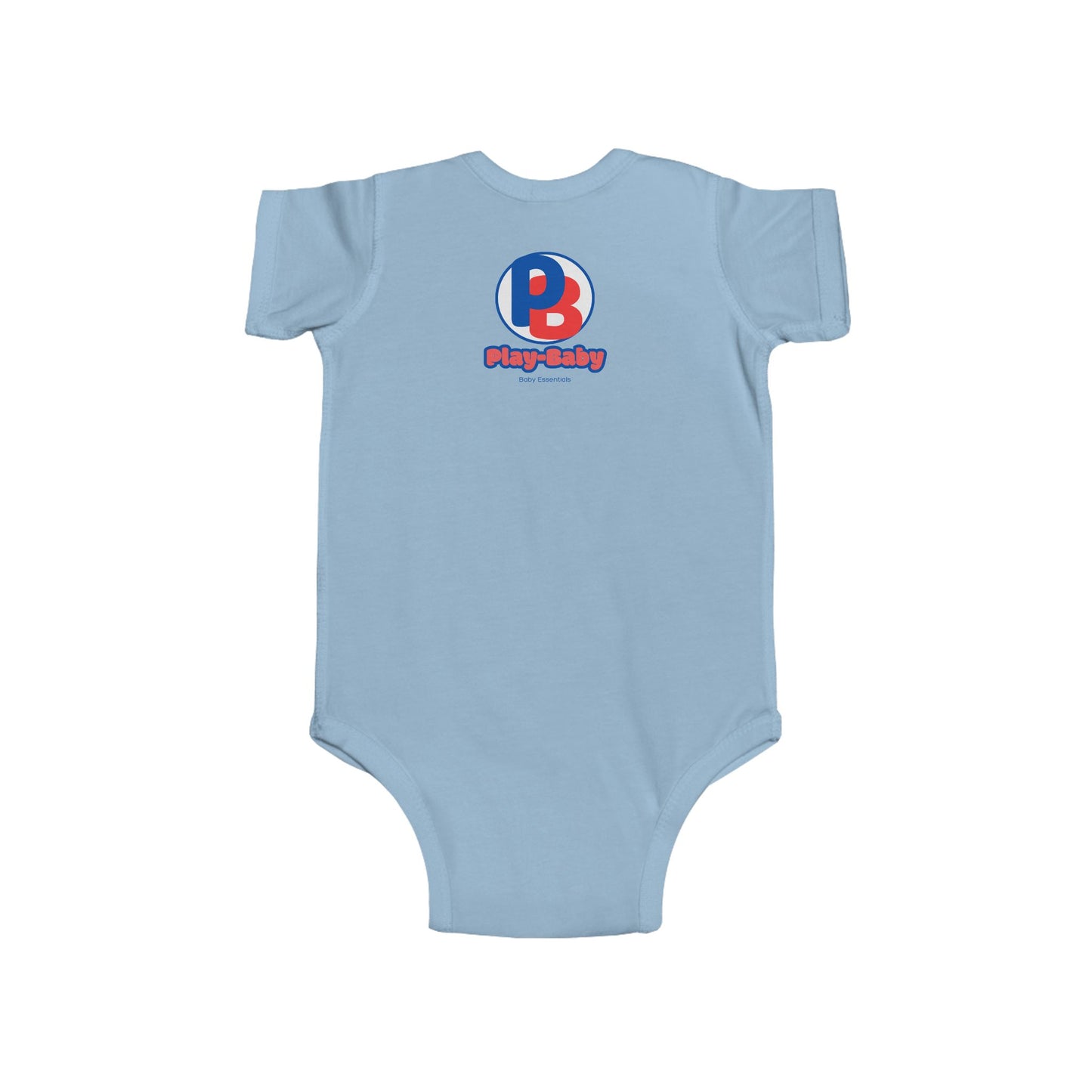 Cute Bear & Blocks Infant Bodysuit - Perfect Baby Shower Gift