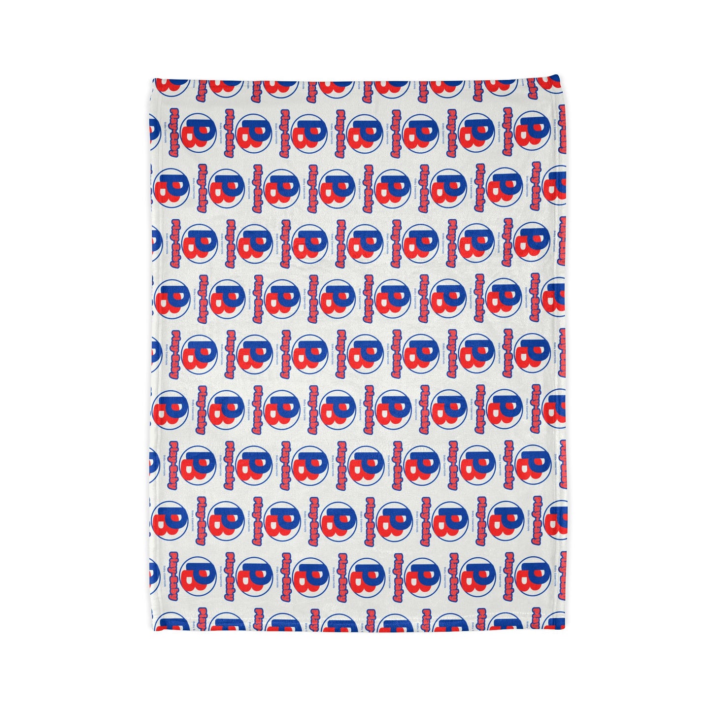 Play-Baby Polyester Throw Blanket with Playful Pattern