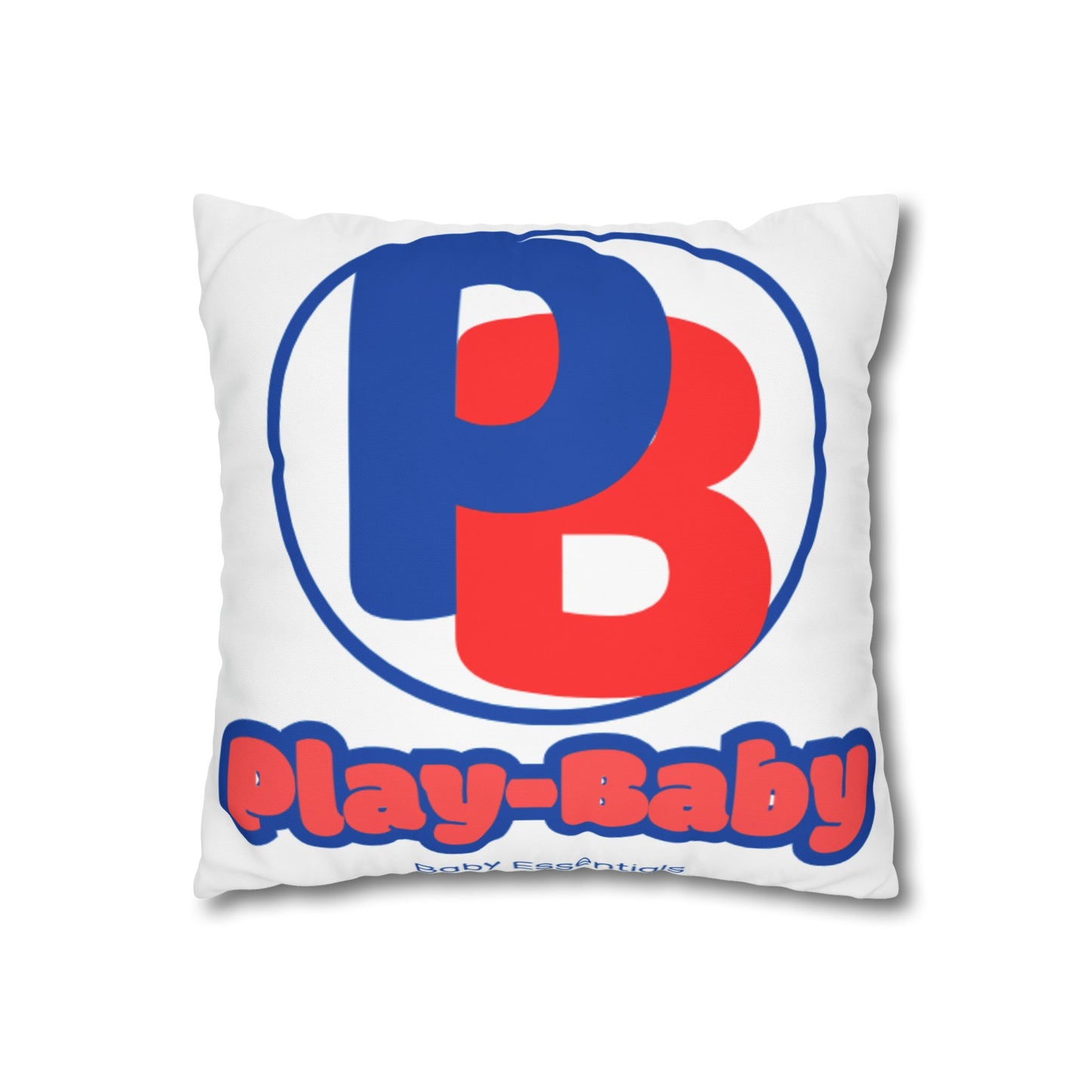 Play-Baby 1st Steps Square Poly Canvas Pillowcase