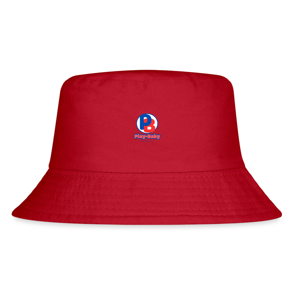 Play-Baby Kid's Bucket Hat - red