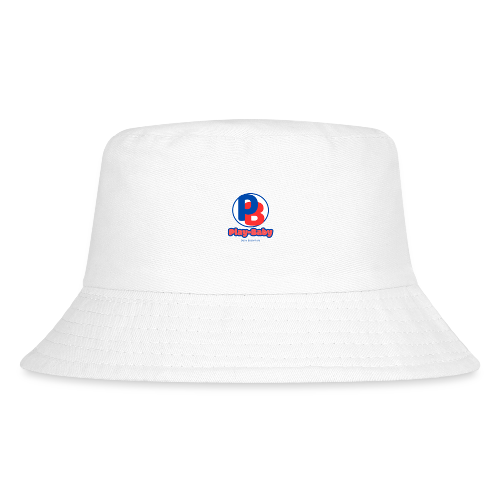 Play-Baby Kid's Bucket Hat - white