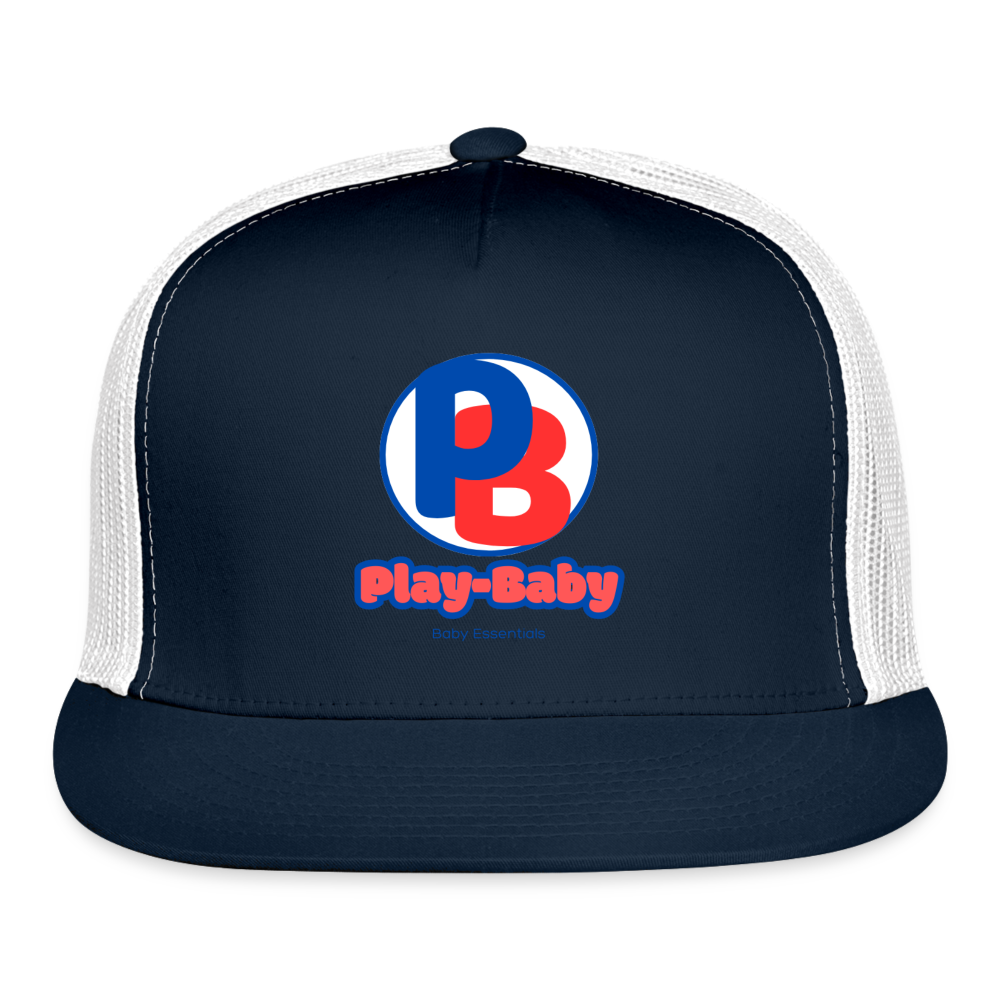 Play-Baby Adult  Hat - navy/white