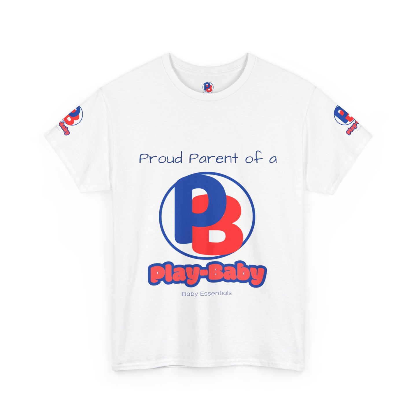 Play-Baby Proud Parent Unisex Heavy Cotton Tee