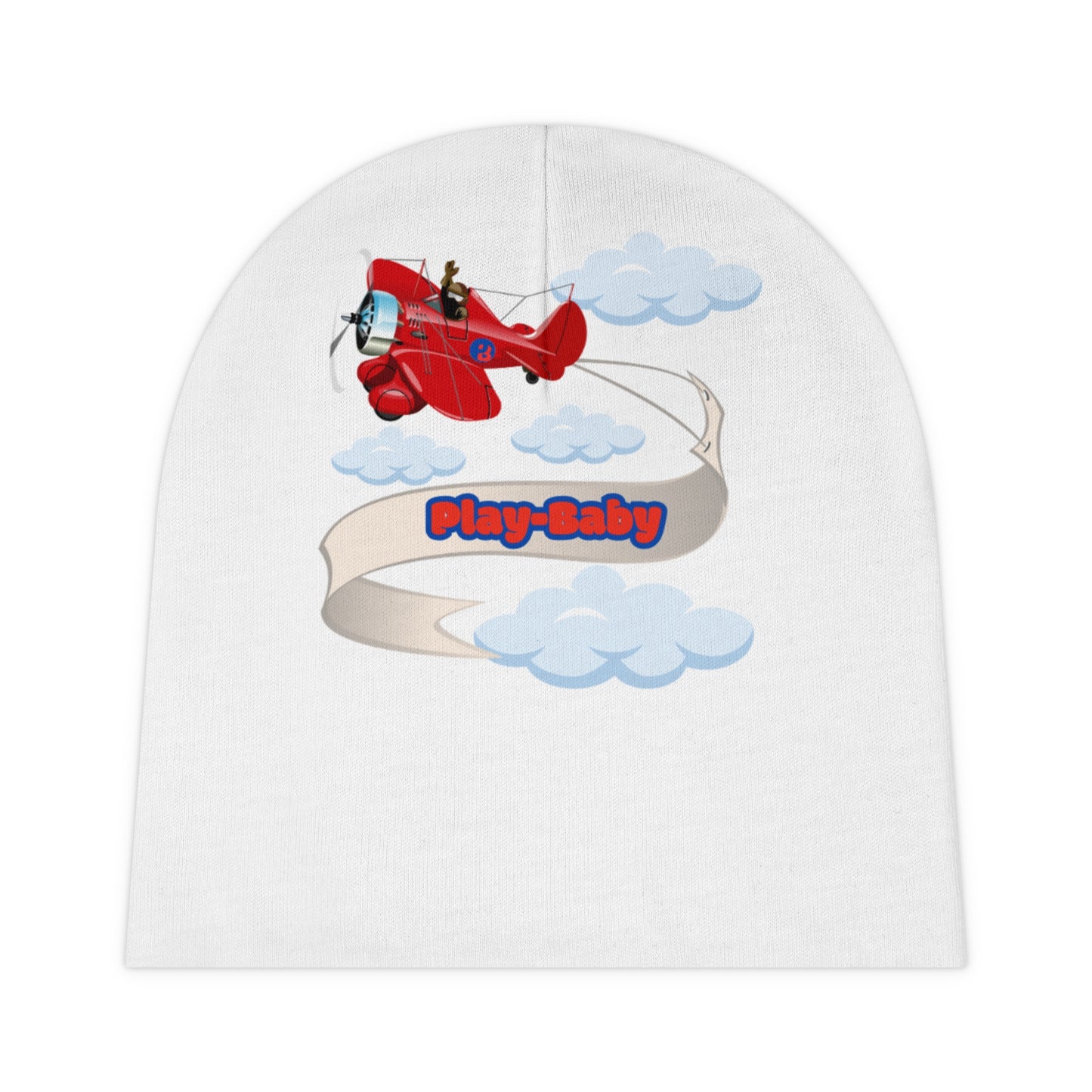 Play-Baby Beanie - Cute Airplane Design for Infants